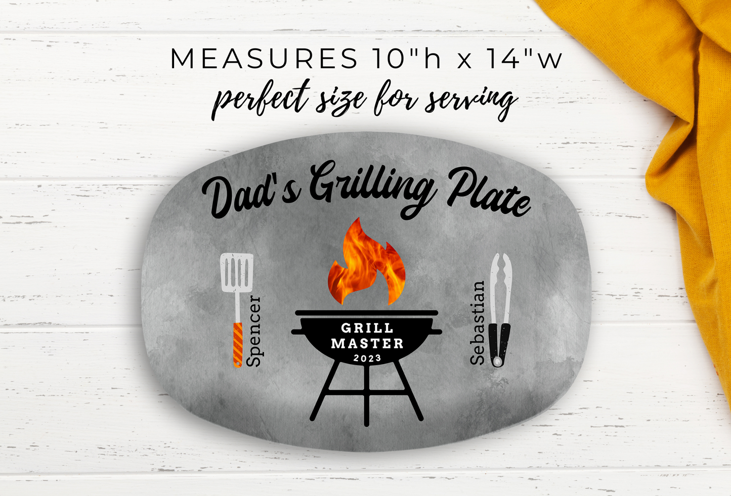 Personalized Grill Master Platter