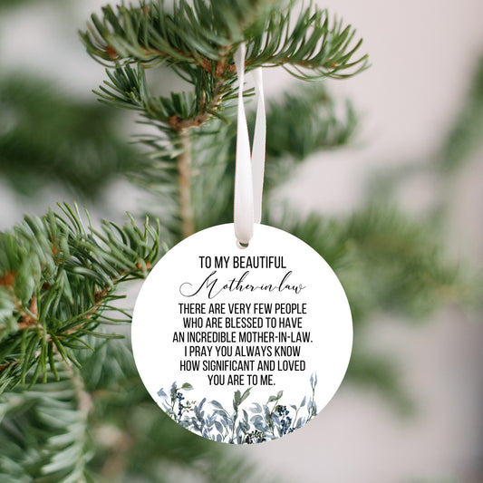 Beautiful Mother-in-law Ornament