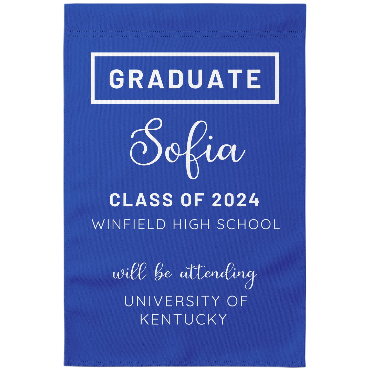 12x18 Classic Graduation Flag