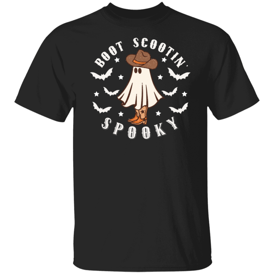 Boot Scootin' Spooky Western Halloween Tee