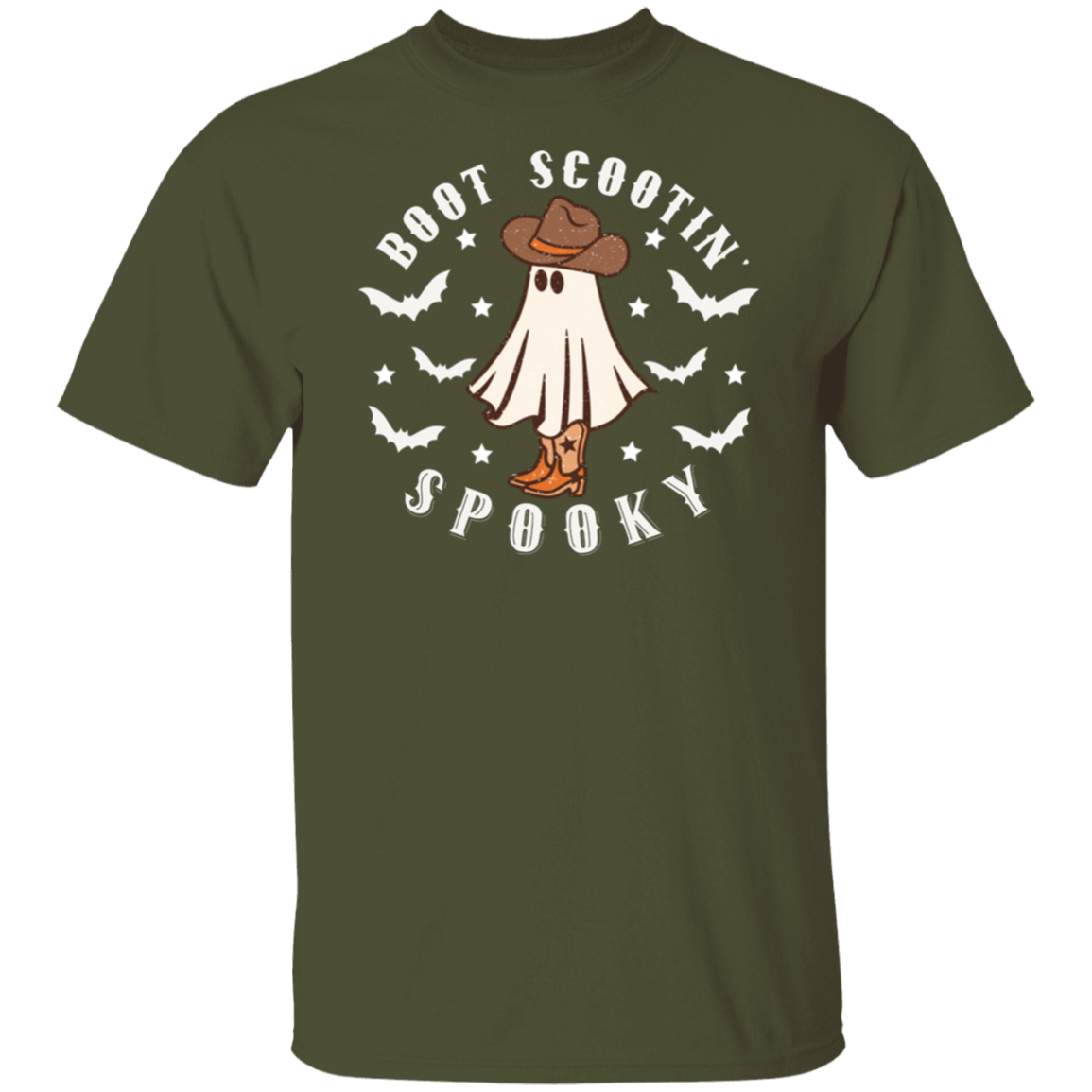 Boot Scootin' Spooky Western Halloween Tee