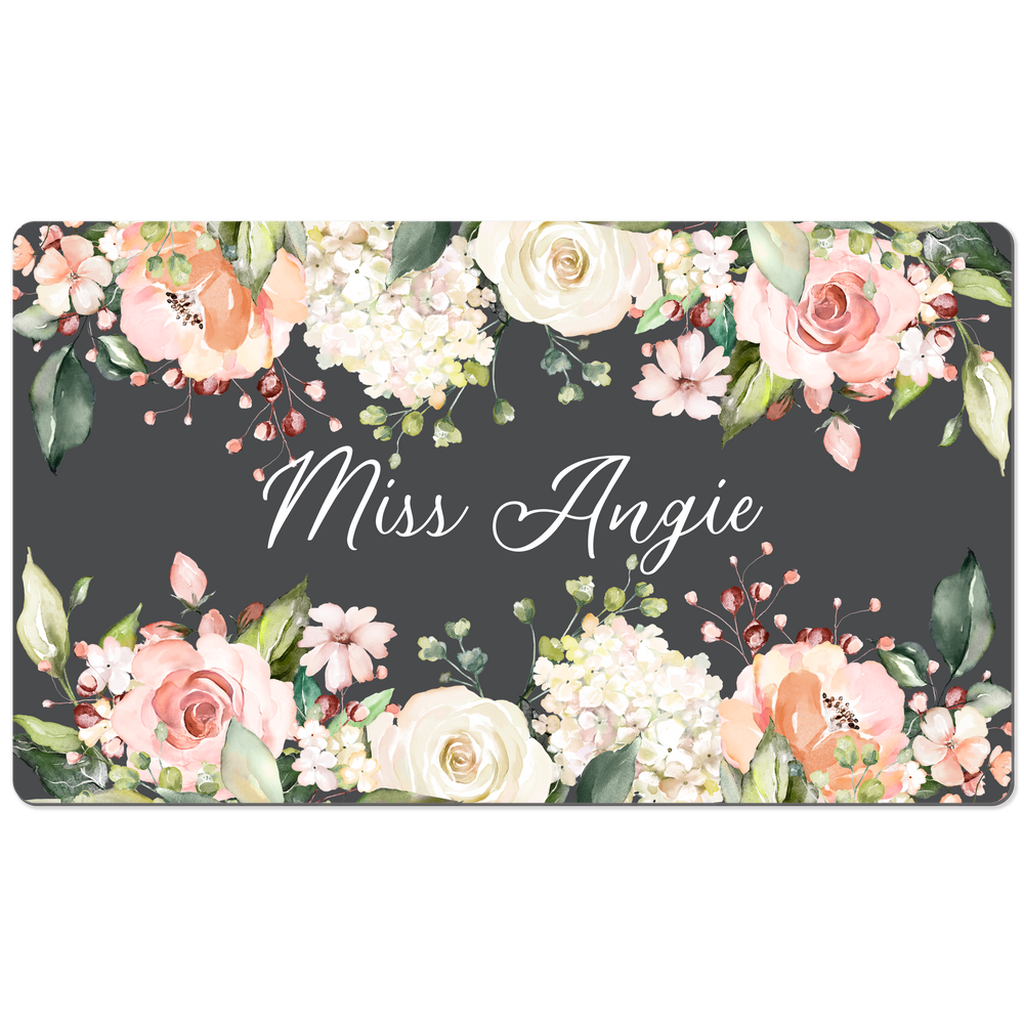 Floral Dream Teacher Desk Mat