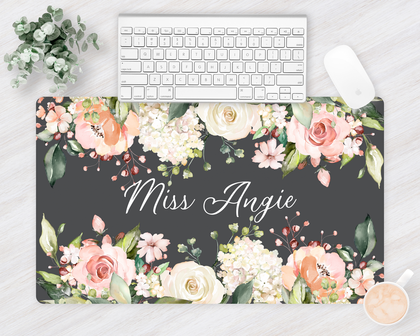 Floral Dream Teacher Desk Mat