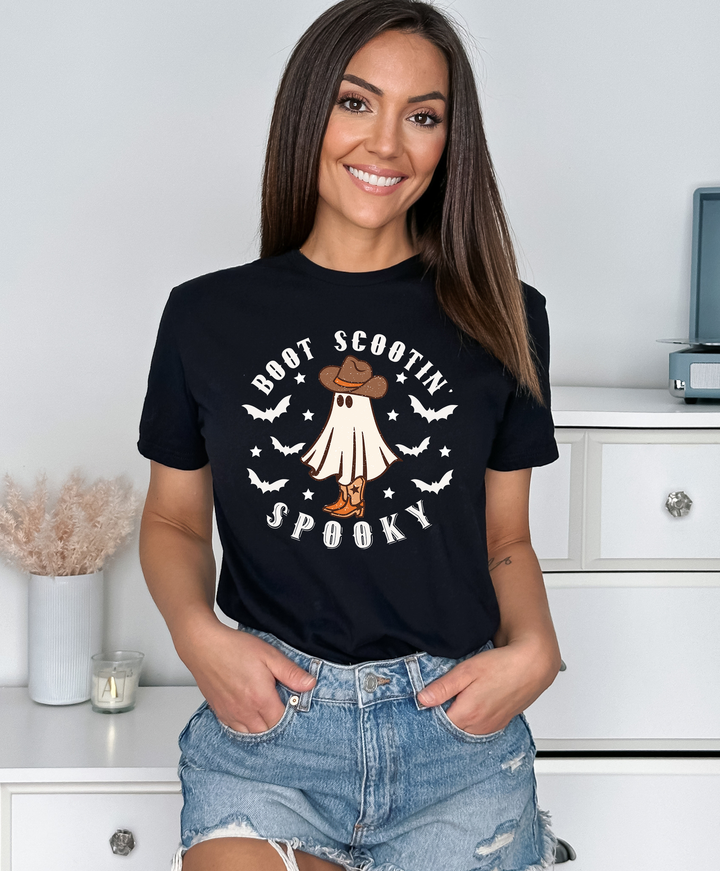 Boot Scootin' Spooky Western Halloween Tee