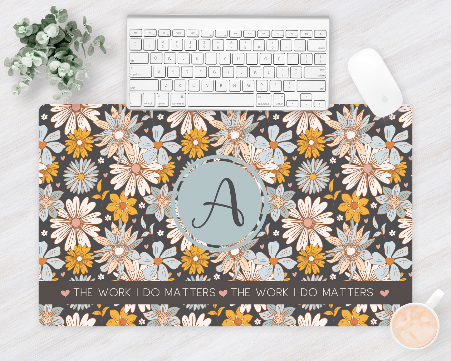 Miss Daisy Teacher Desk Mat