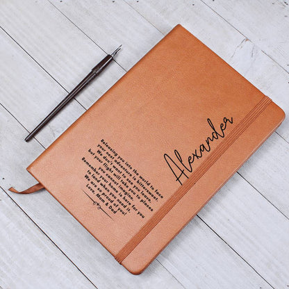 Next Adventure Son Personalized Journal