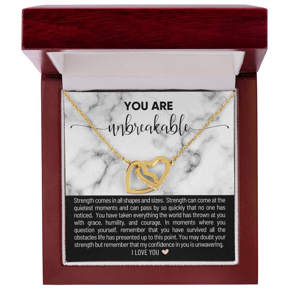 You are Unbreakable Friendship Necklace