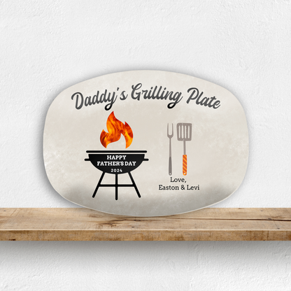 Happy Father's Day Personalized Platter