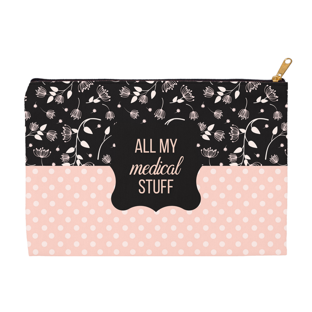 All My Medical Stuff Pouch, Sweet Floral