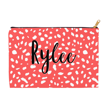Personalized Wild Cat Pouch