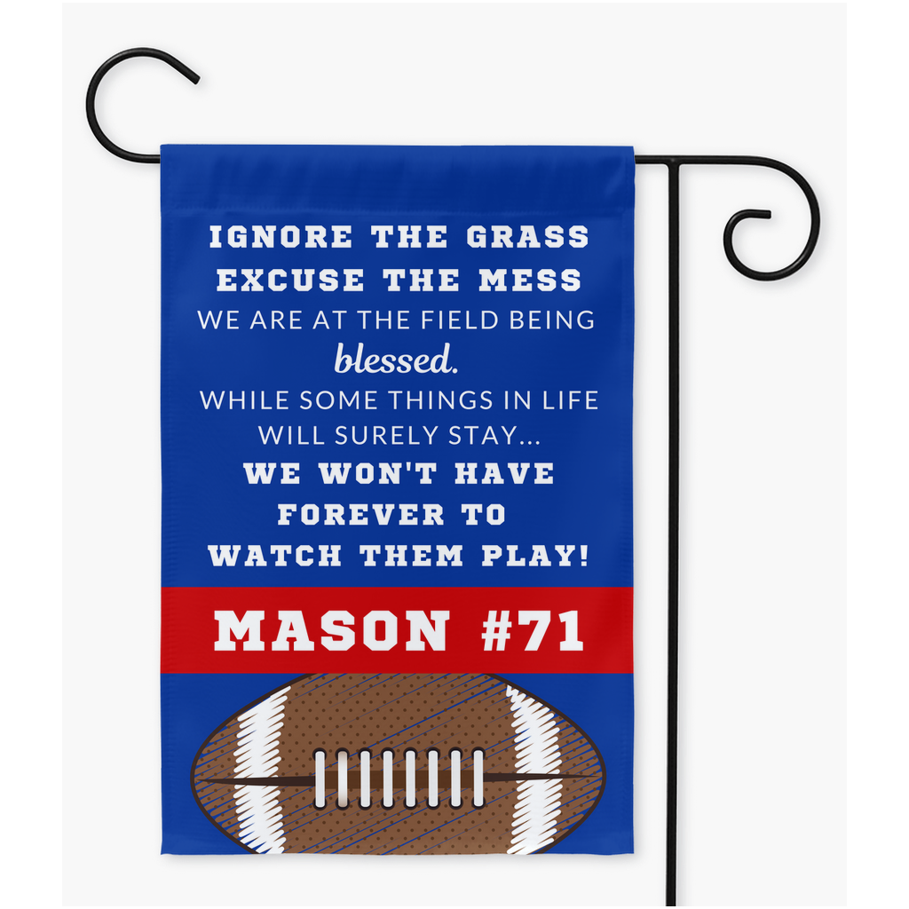 Personalized Football Flag