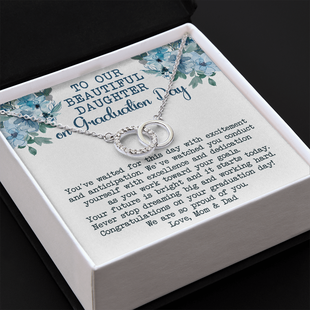 To Our Beautiful Daughter on Graduation Day Necklace