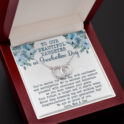 To Our Beautiful Daughter on Graduation Day Necklace
