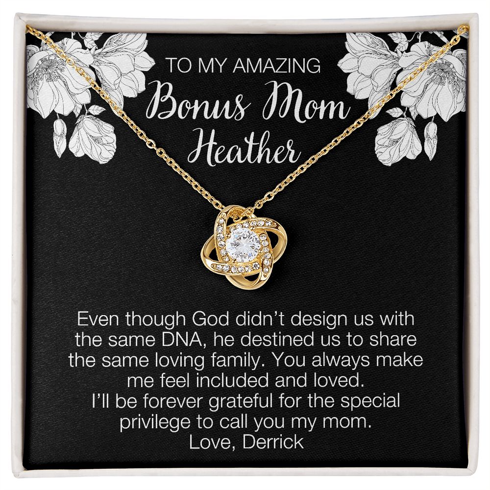 Bonus Mom-love-knot-black