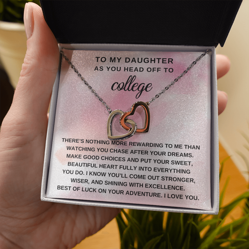 College Bound Cross Necklace