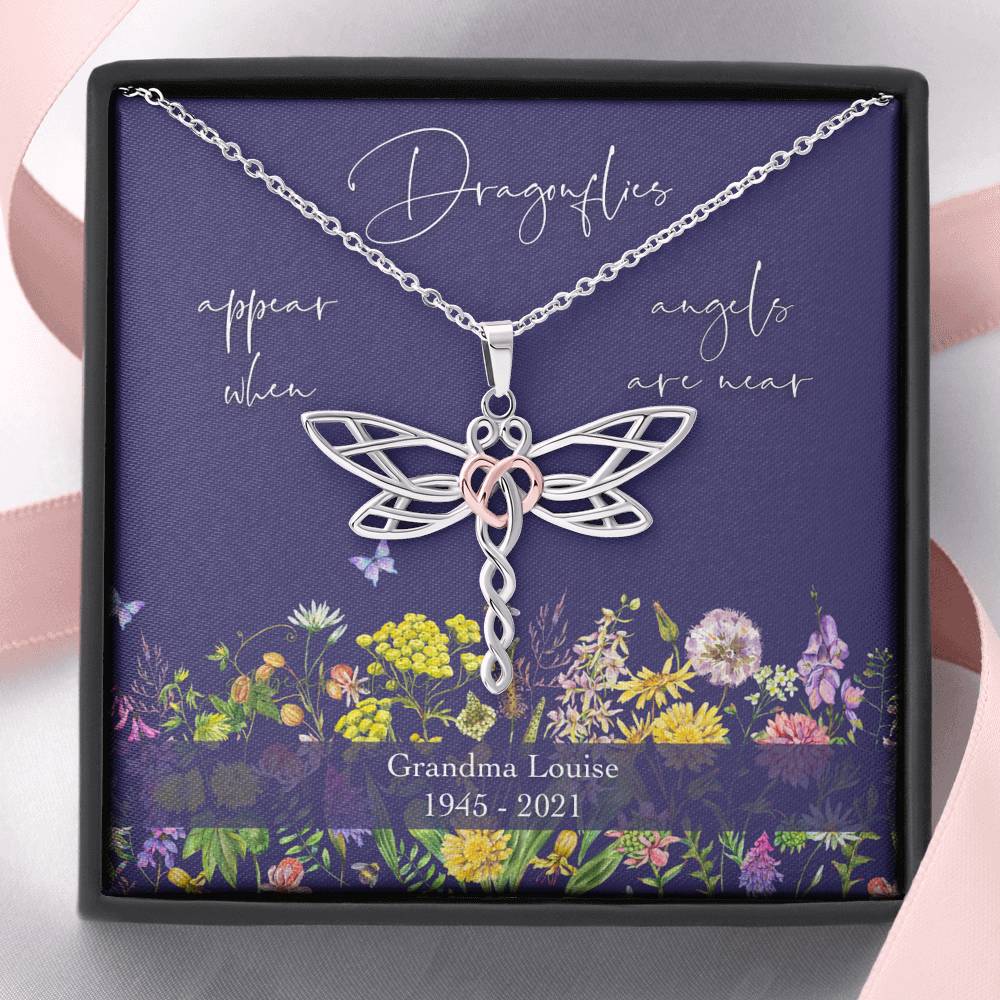 Dragonflies appear when angels are near