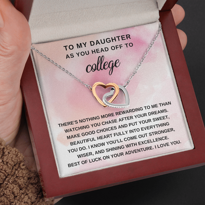 College Bound Cross Necklace