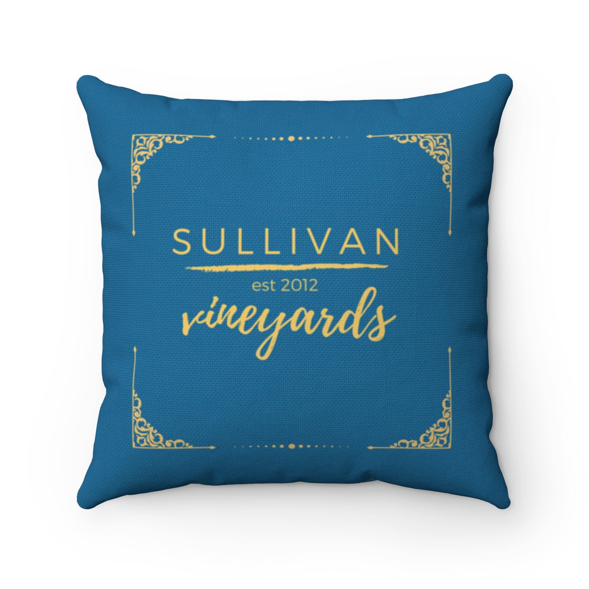 Vintage Personalized Wine Pillow