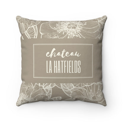 Chateau Personalized Wine Pillow