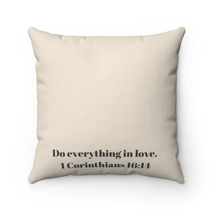 This Home Runs on Love Laughter & Wine Personalized Pillow