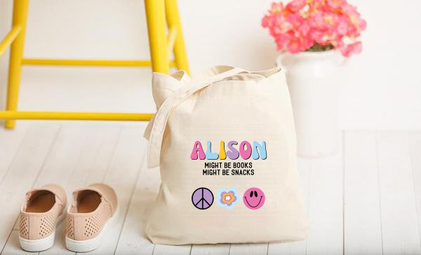 Personalized 90's Tote Bag