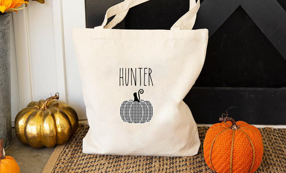 Halloween Tote Bag, Pumpkin