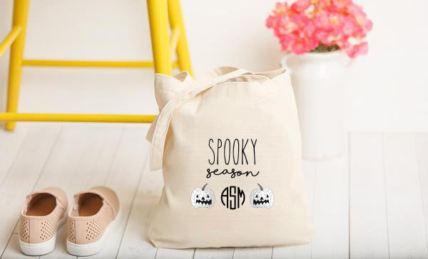 Halloween Tote Bag, Spooky Season