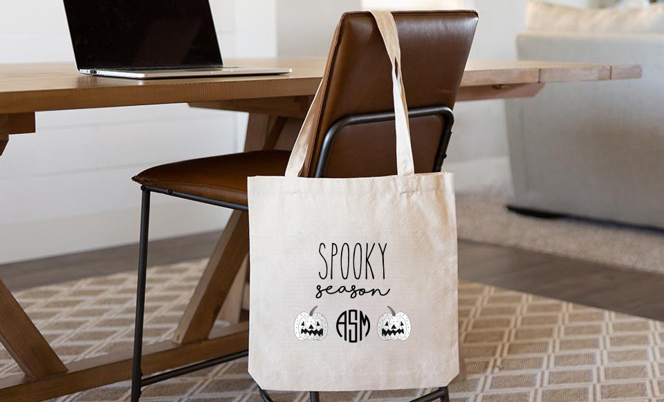 Halloween Tote Bag, Spooky Season