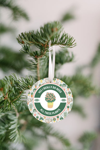 Plant Ornament, Gifts For Plant Lovers, Gardener Gifts Women