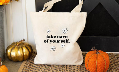 Take Care of Yourself Tote Bag