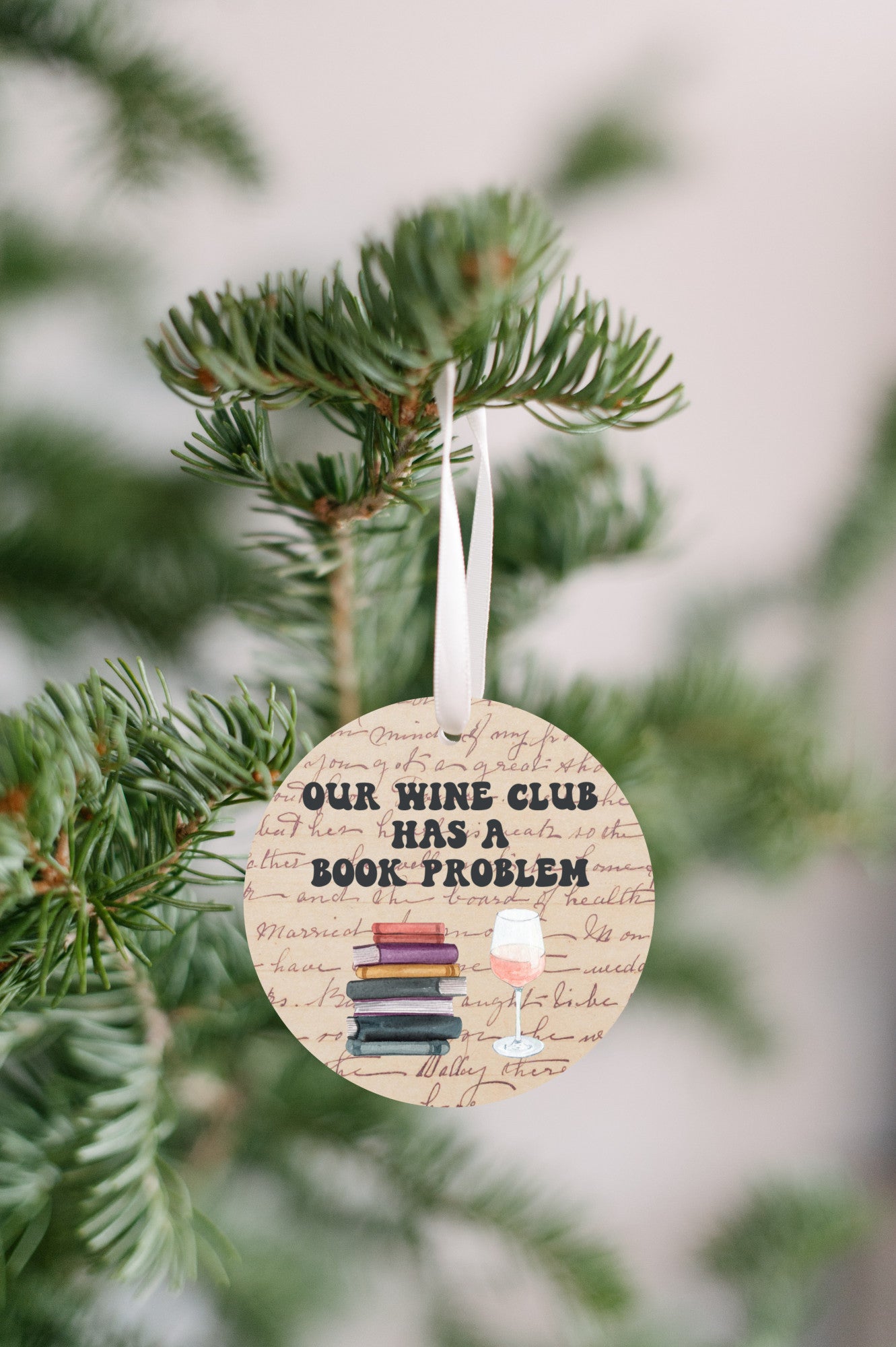 Book Club Ornament - Get 30% OFF + FREE Shipping When You Order 5 Or More
