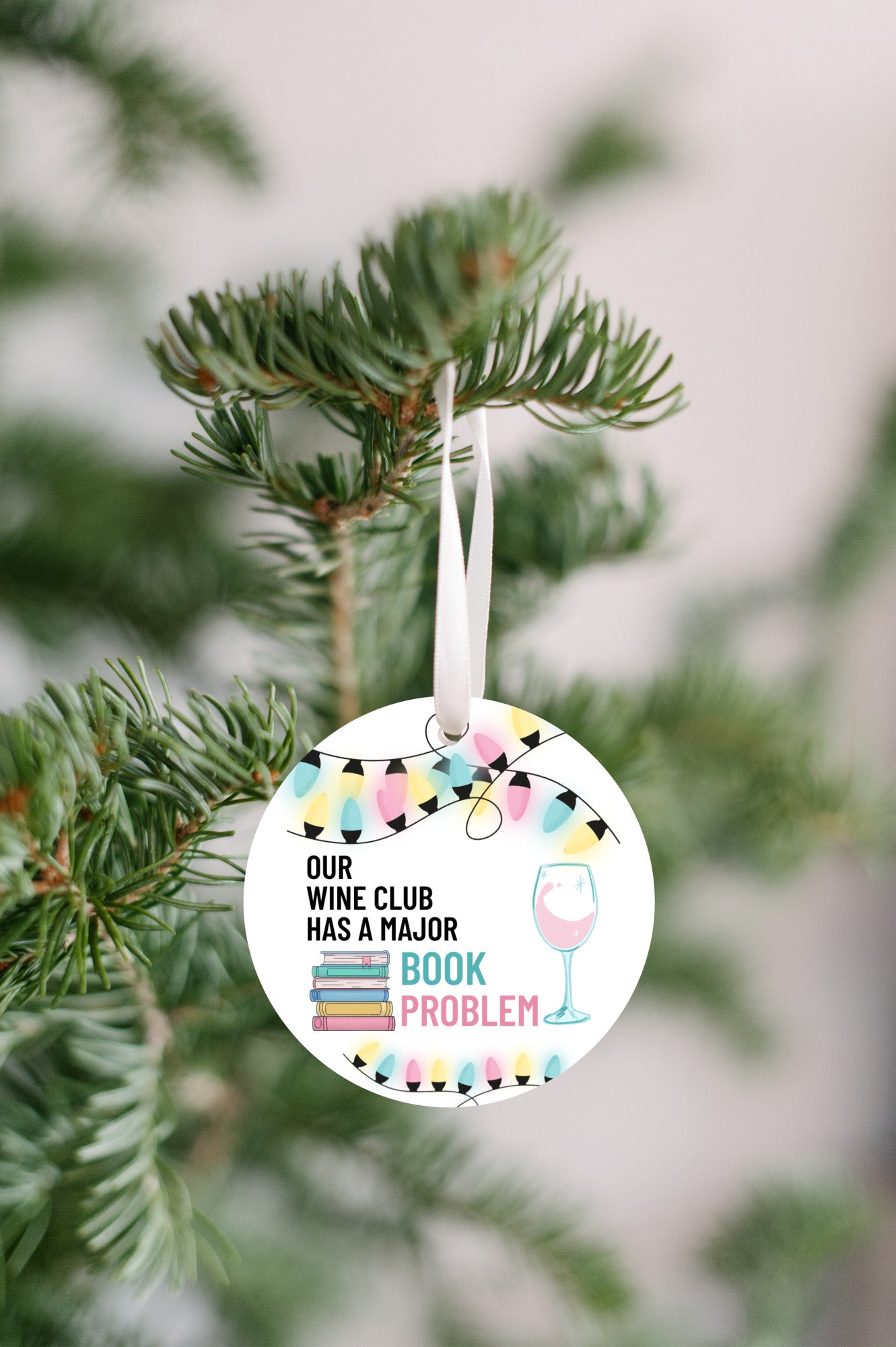 Book Club Ornament - Get 30% OFF + FREE Shipping When You Order 5 Or More