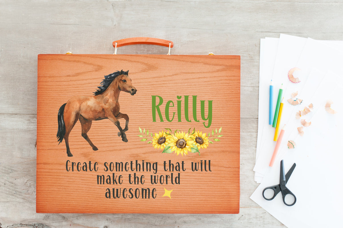 Personalized Horse Art Kit