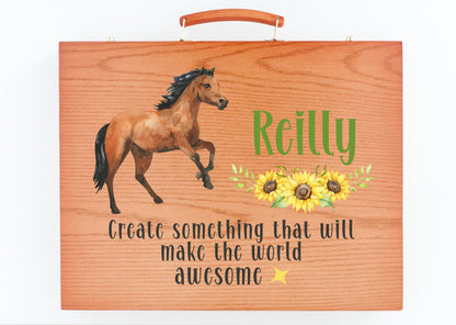 Personalized Horse Art Kit