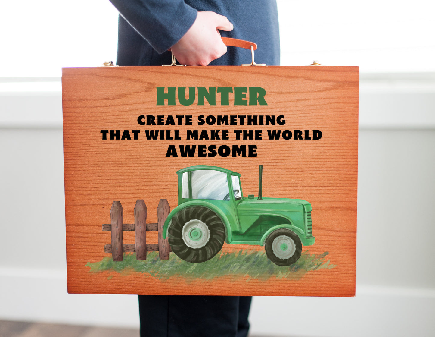 Personalized Tractor Art Kit