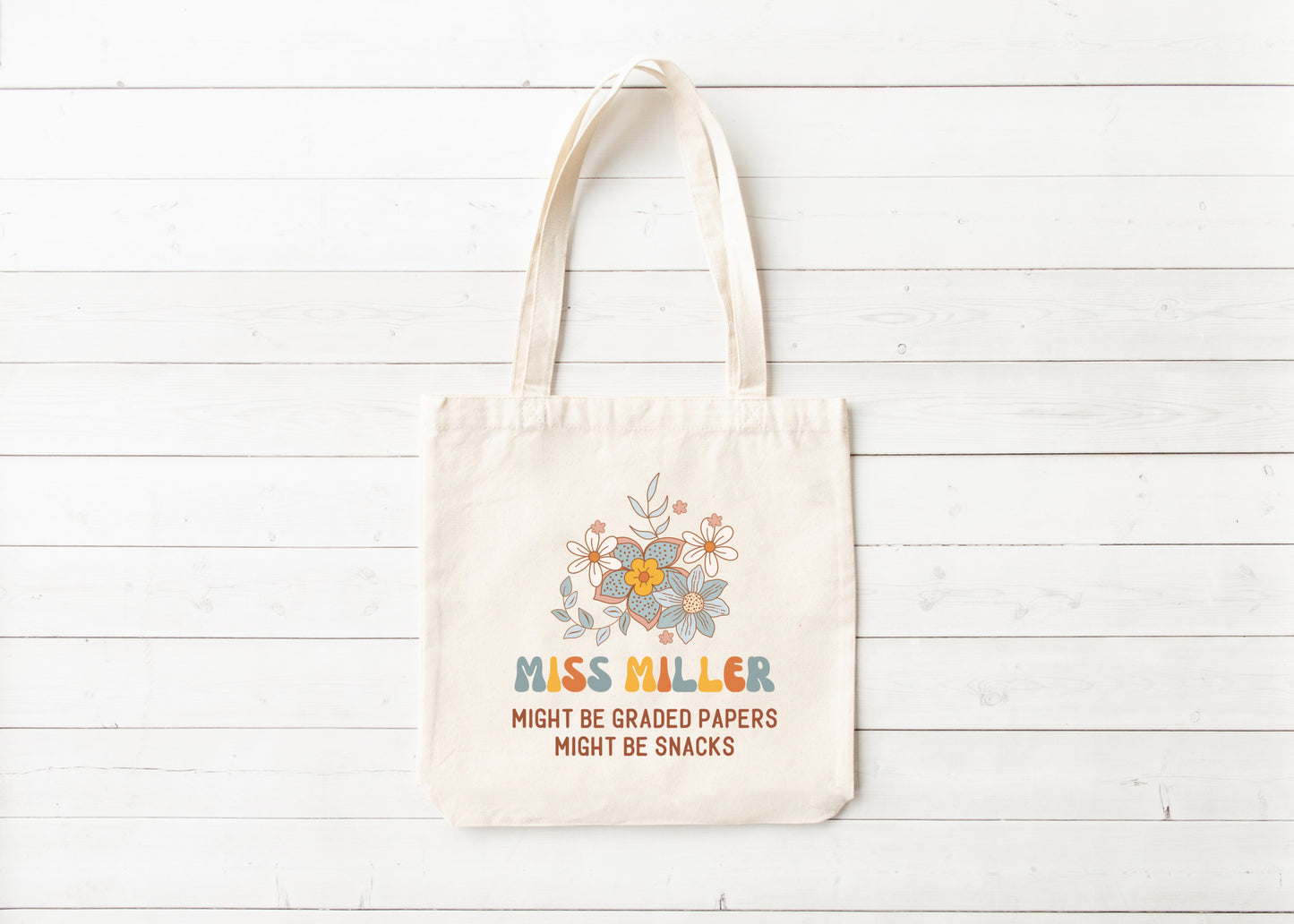 Might Be Graded Papers, Might Be Snacks Tote Bag