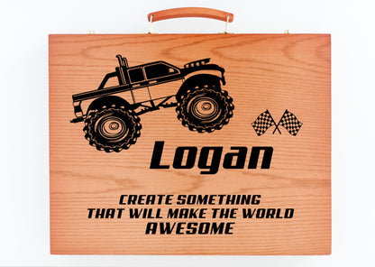 Monster Truck Personalized Art Kit