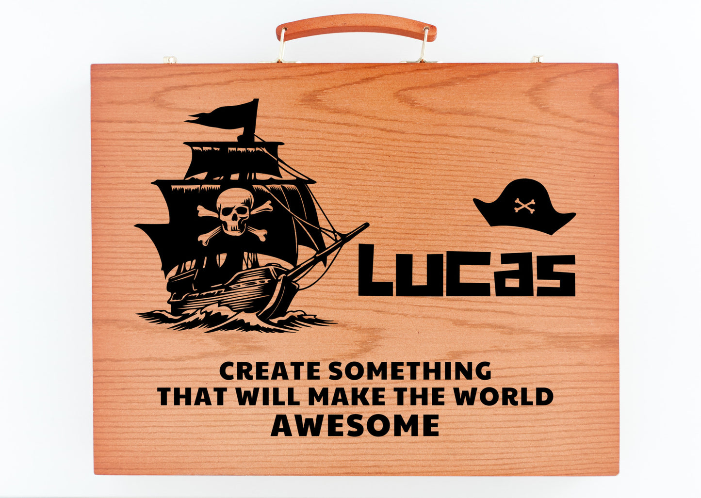 Pirate Ship Personalized Art Kit