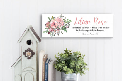 Personalized Graduation Sign, Beauty of Your Dreams