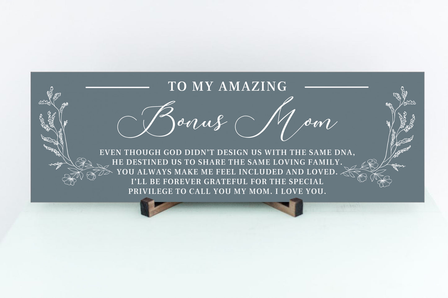 Persoanalized Bonus Mom Sign