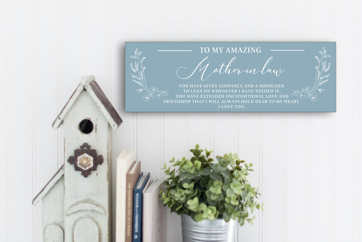 Custom Amazing Mother-in-law Sign, Choose your Colors